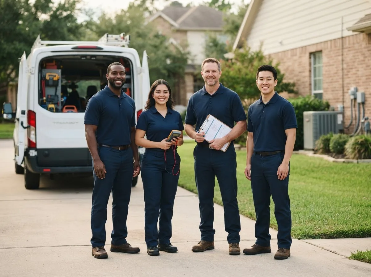 Certified HVAC technician near Bourneville, OH